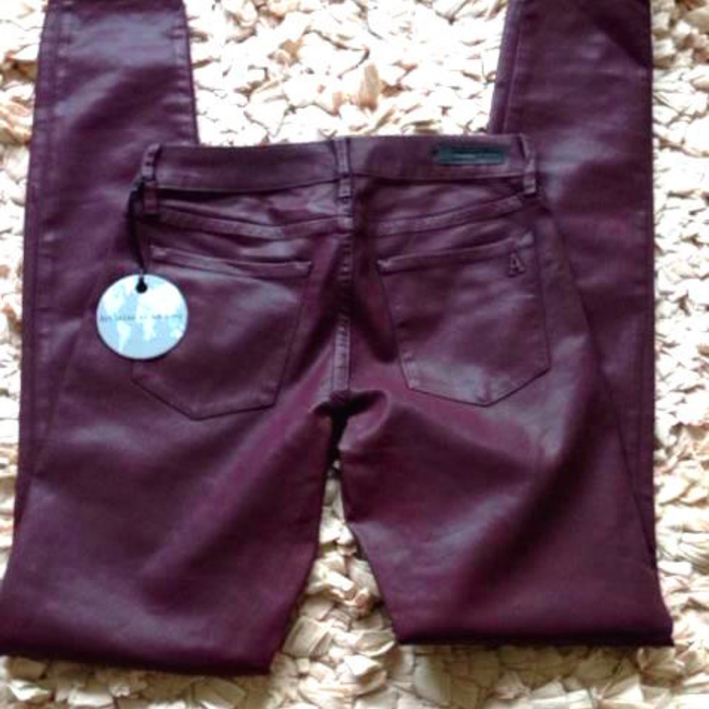 Articles Of Society 'Mya' Coated Skinny Jeans - Picture 3 of 7